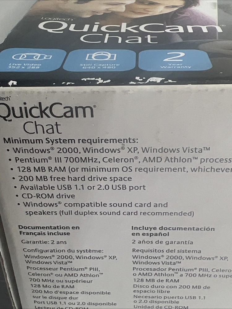 Logitech Quickcam 961462-0403 Web Cam