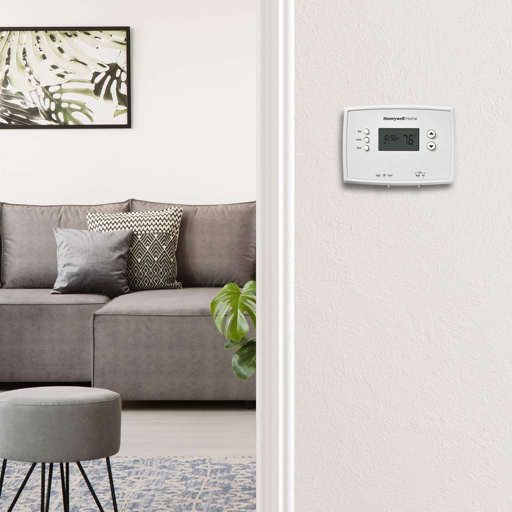 RTH221B1039 RTH221B Programmable Thermostat, White