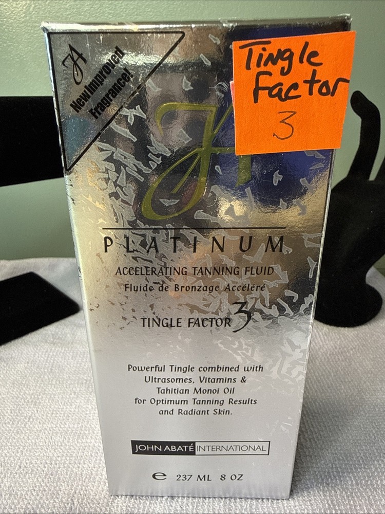 John Abate Accelerating Tanning Lotion Tingle Factor