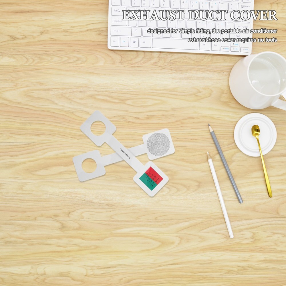 2 Pcs Vision Test Board Eye Exam Accessory Dominant Testing Card