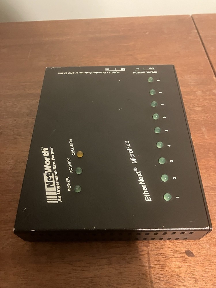 NETWORTH ETHERNEXT MICROHUB REV E No Adapter