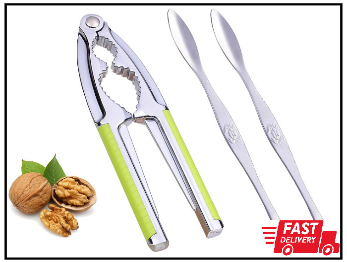 Nut Cracker, Nutcracker, Seafood Tools, Walnut Cracker for All Nuts, Heavy Duty