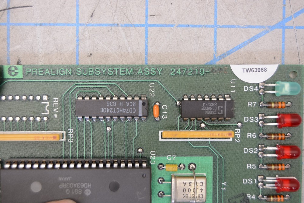 247219-002 / PCB PRE-ALIGN SUBSYSTEM ASSY 247218-001 / ELECTROGLAS