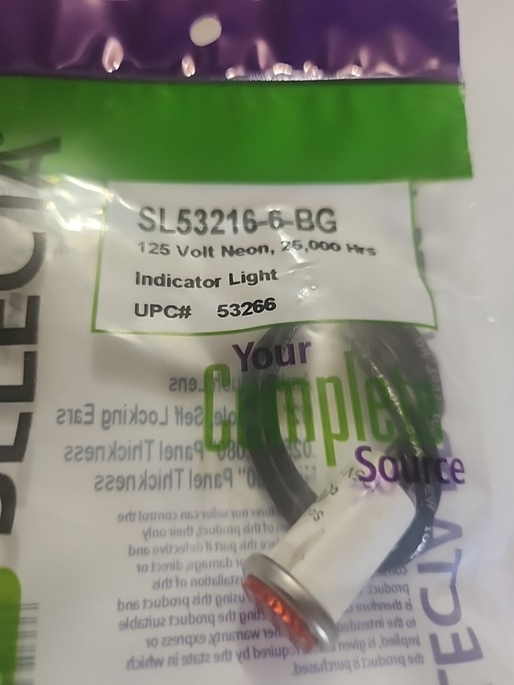 SELECTA SL53216-6-BG ORANGE INDICATOR LIGHT