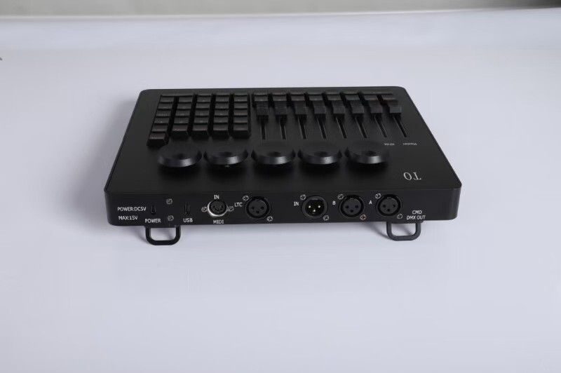 Moving head par stage Light DMX controller command wing onpc RGB led fader +bag