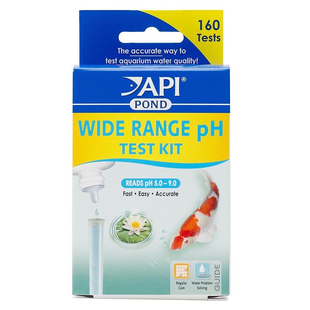 API PondCare Wide Range pH Test Kit  160