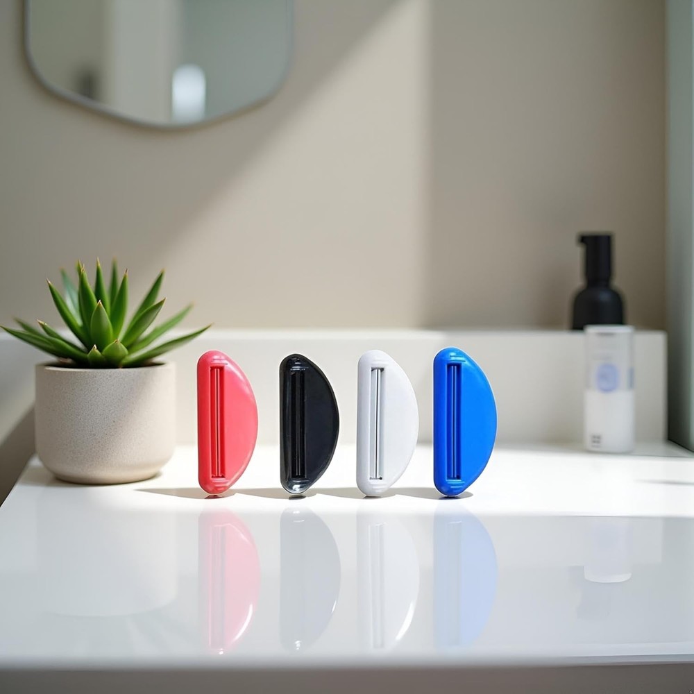 3pc Random Multicolour Toothpaste Squeezer, Toothpaste Tube Squeezer Dispenser