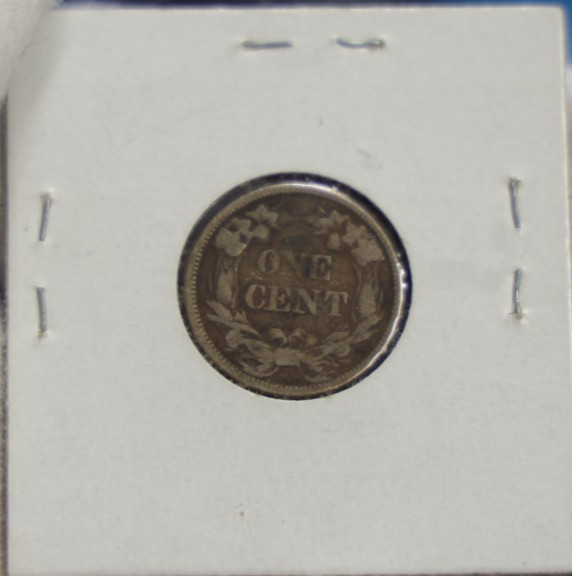 1858 US Flying Eagle 1c VG (Corrosion)