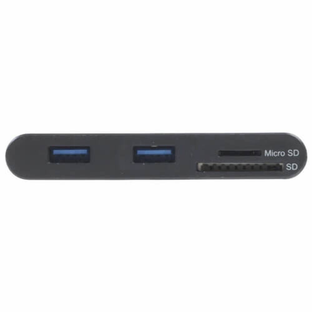 High Quality Multi Card Reader USB 3.0 with Type-C Adaptor 5Gbps Transfer Speed