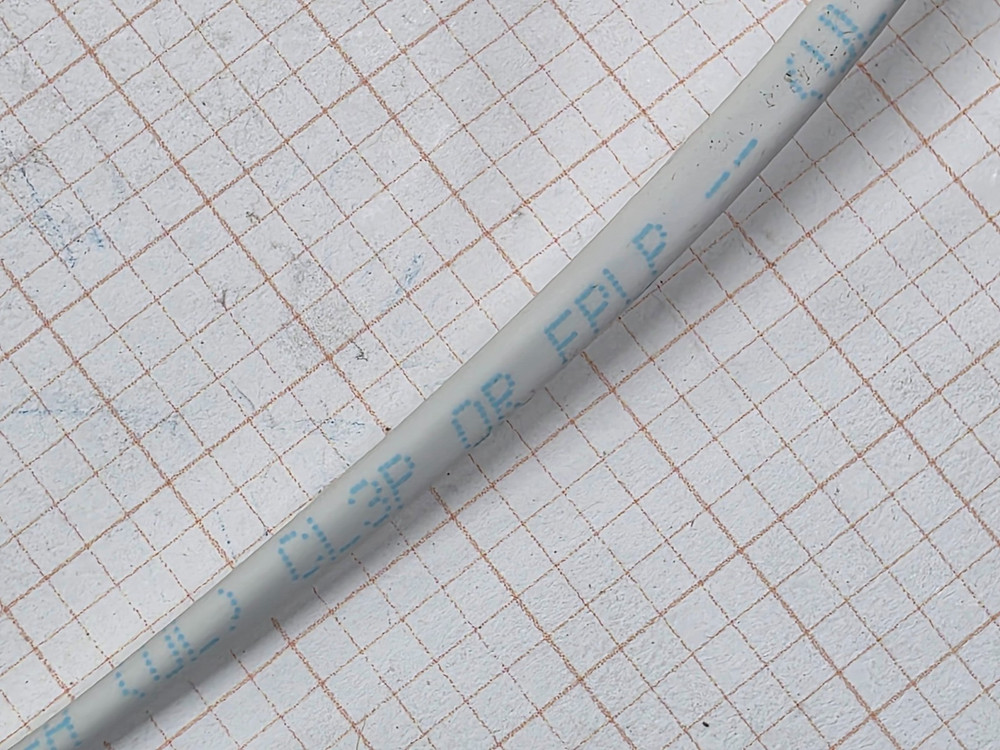 Carol E3512S 16/2C Solid Plenum Fire Alarm/Security Cable Wire FPLP White /100ft