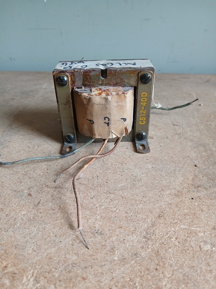 Allen Organ Tube Amplifier 6v6 Output transformer pull Good