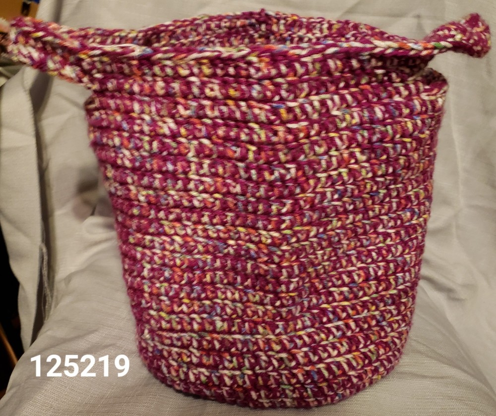 Handmade Crochet Basket
