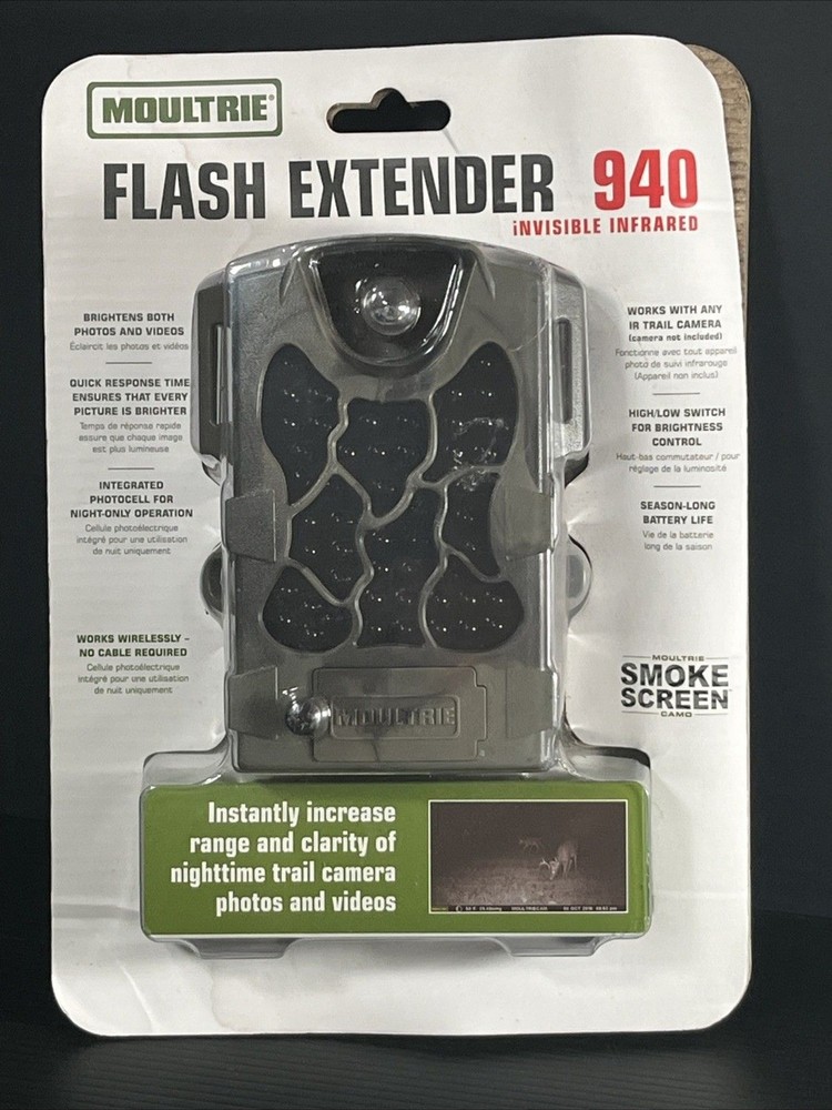 Flash Extender 940 Moultrie MCA-13050 NEW READ