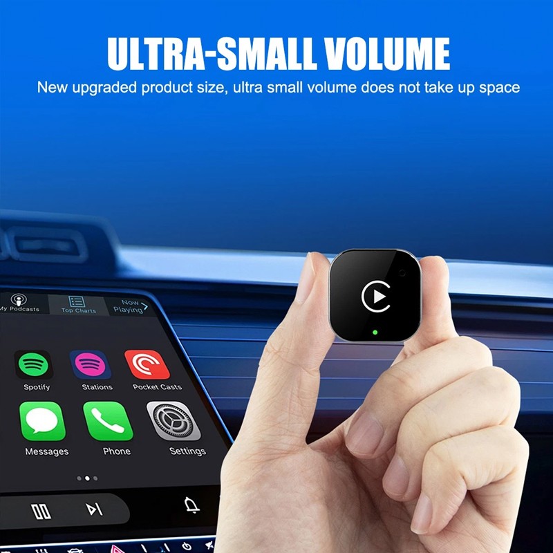 USB Auto Wireless CarPlay Adapter For Apple Android Wireless Dongle Plug ＆ Play