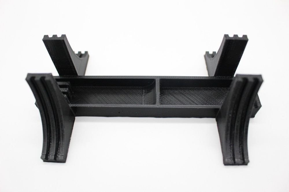 Black PS2 Slim 3D Printed Vertical Stand PlayStation 2