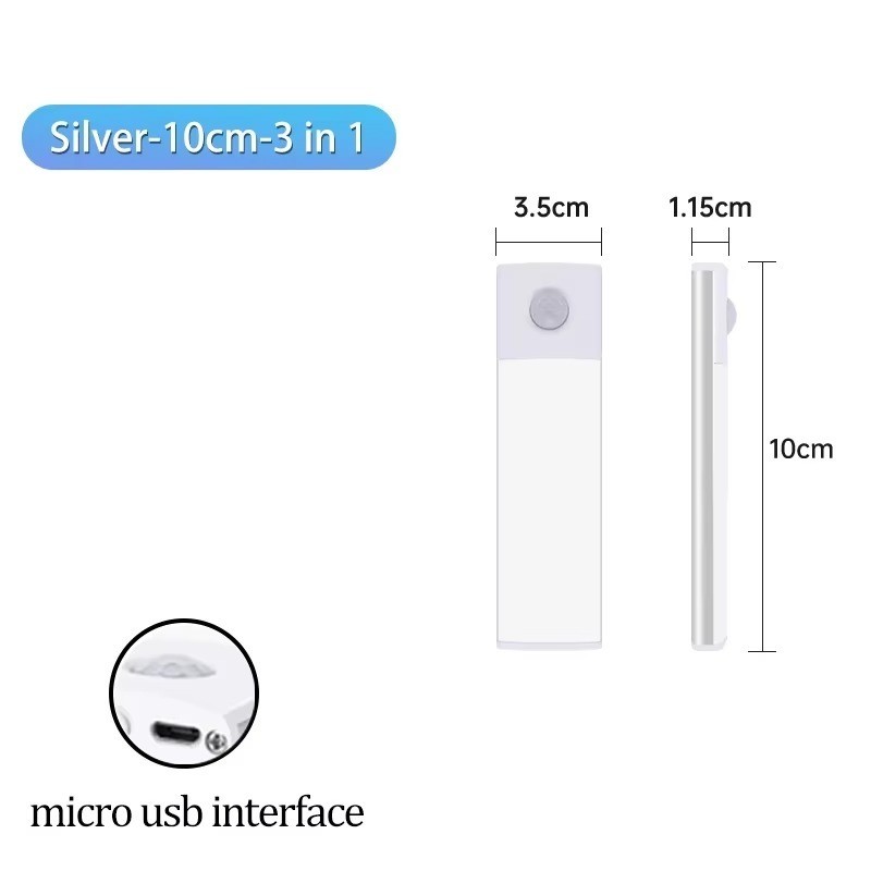 motion sensor LED cabinet light kitchen bedroom light