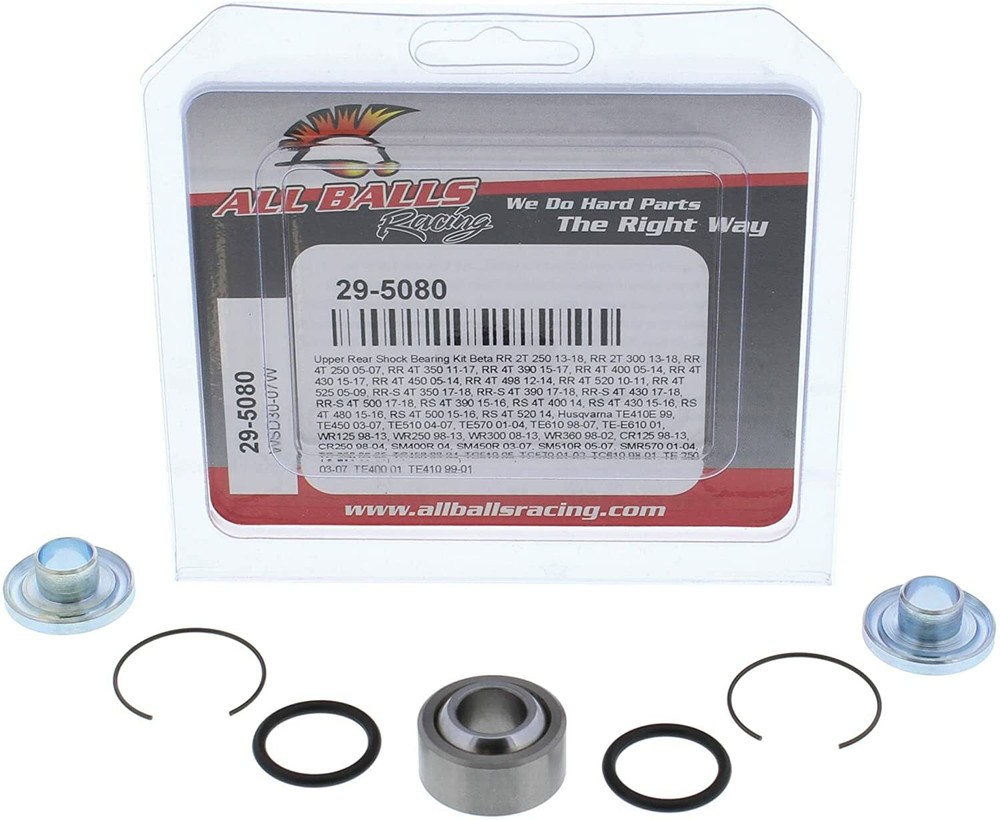 Upper Bearings for Beta RR 4T 390 2015 2016 2017 Single Shock