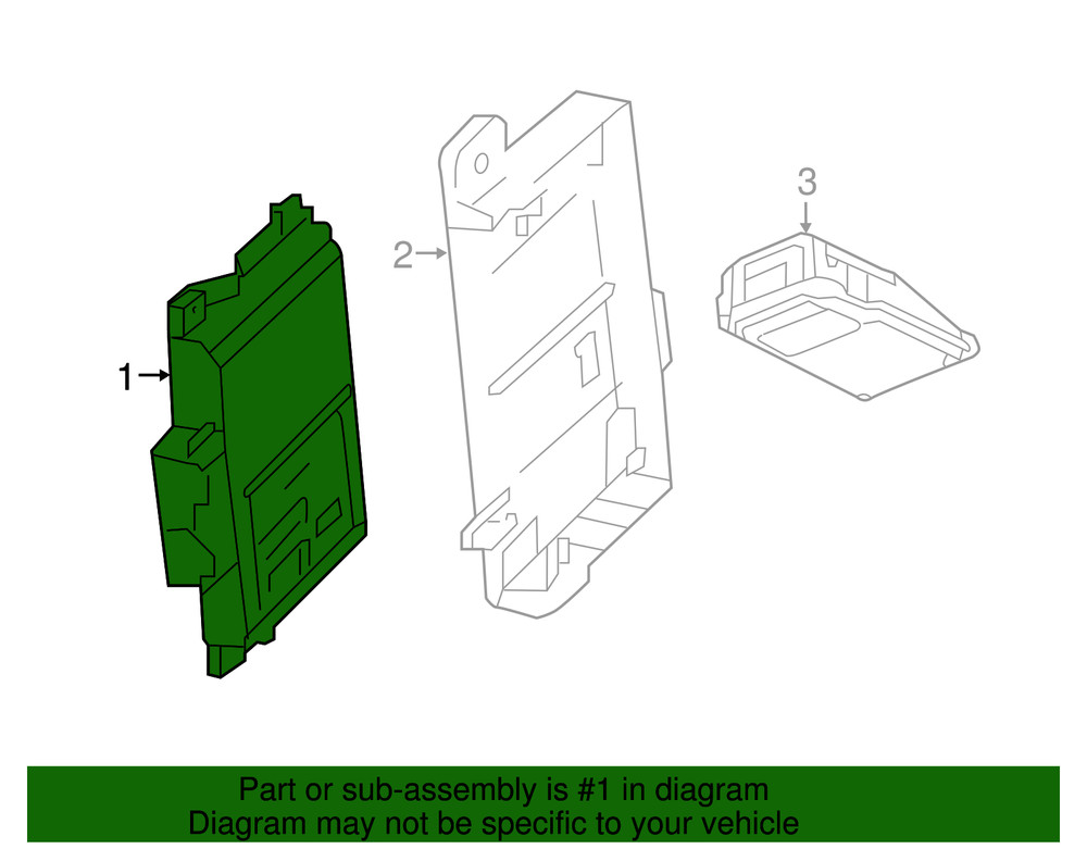Genuine GM Active Safety Control Module 84991870