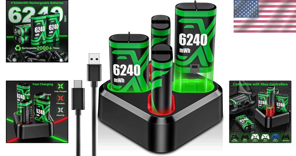 Xbox Rechargeable Battery Pack - Smart Charge Protection