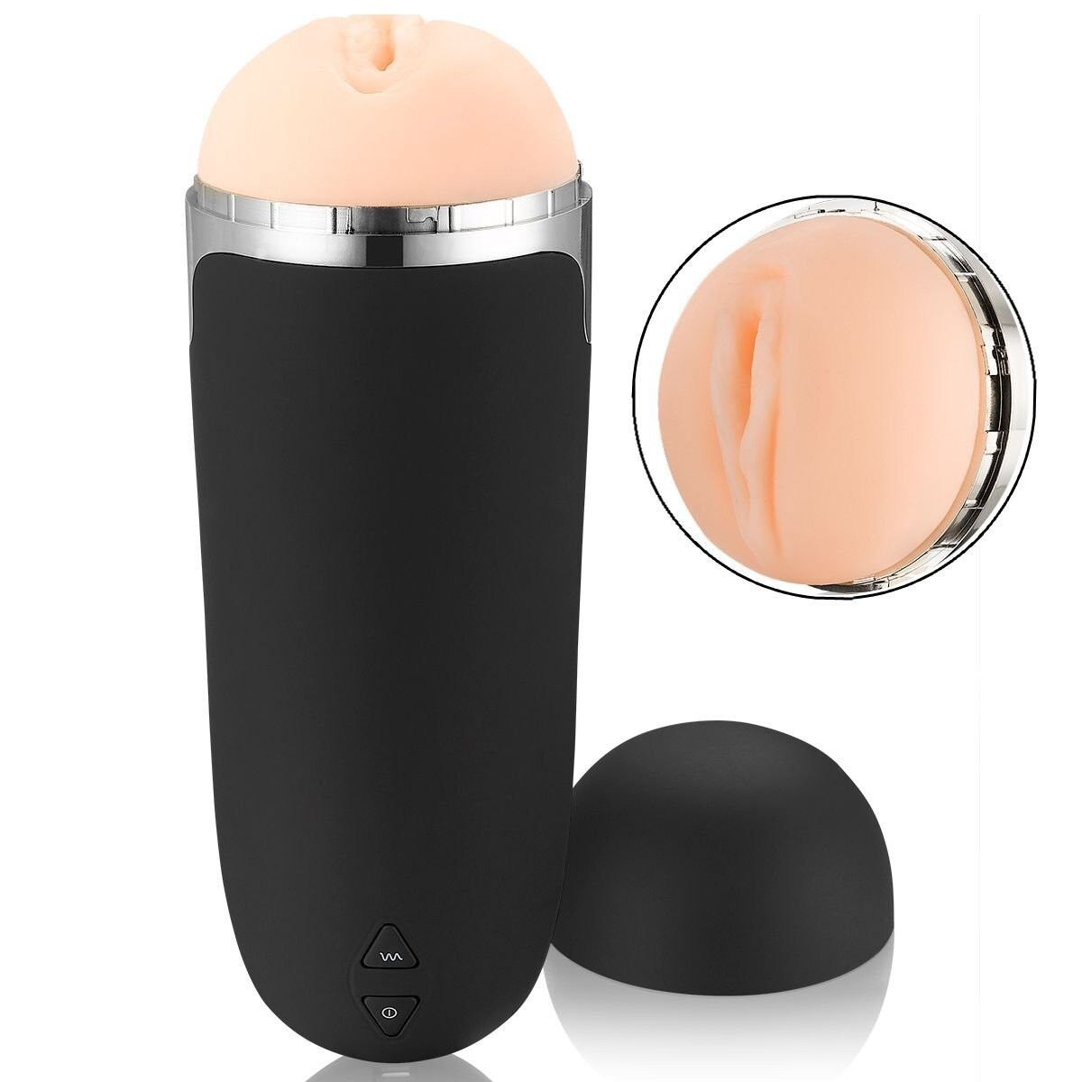 Male Masturbaters Automatic HandsFree Rotating Cup Thrusting Stroker Men Sex Toy