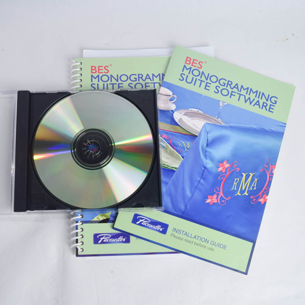 Brother BES Monogramming Suite Embroidery Software Pacesetter