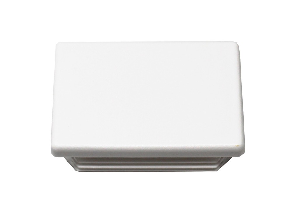 JSP Plastic 2"x3 inch Rectangle Tubing End Cap Plug Insert Black or White