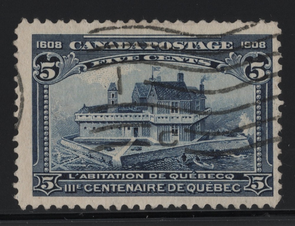 #99 Tercentenary 5c Canada used