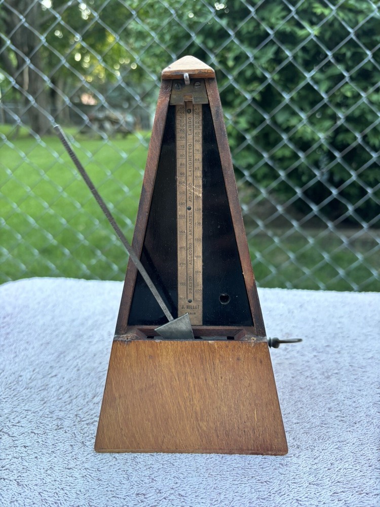 Vintage Maelzel Metronome By Seth Thomas Clocks