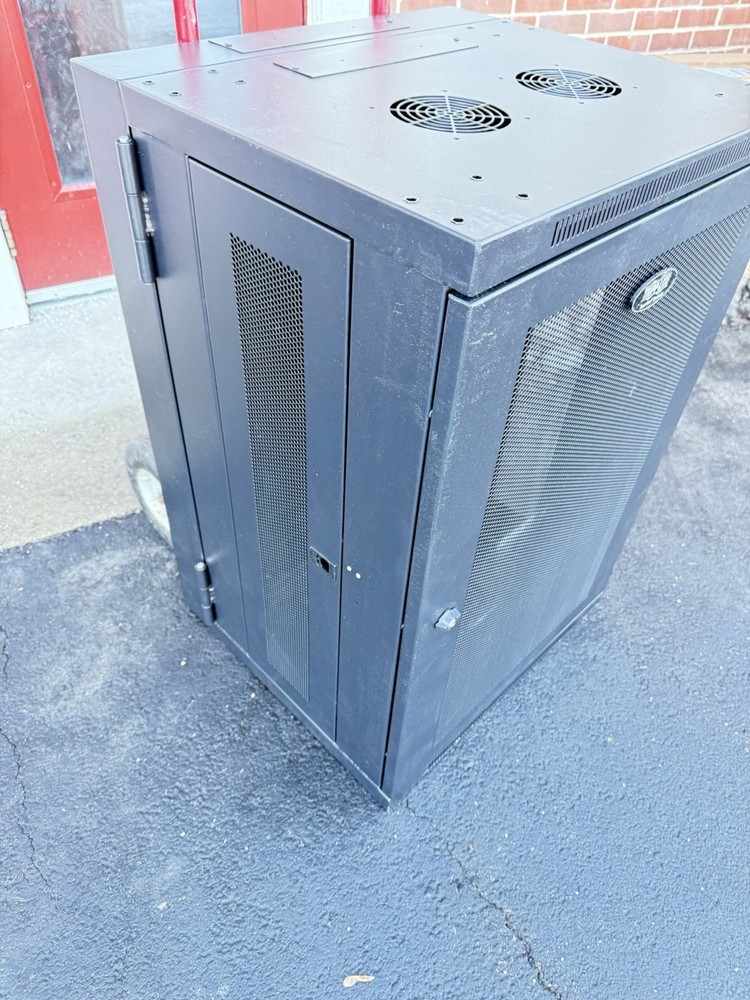 Tripp Lite SRW18US 18U Wall-Mount Rack Enclosure Server Cabinet Switch Depth