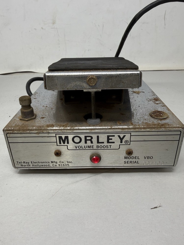 MORLEY VOLUME BOOST PEDAL - MODEL WBO