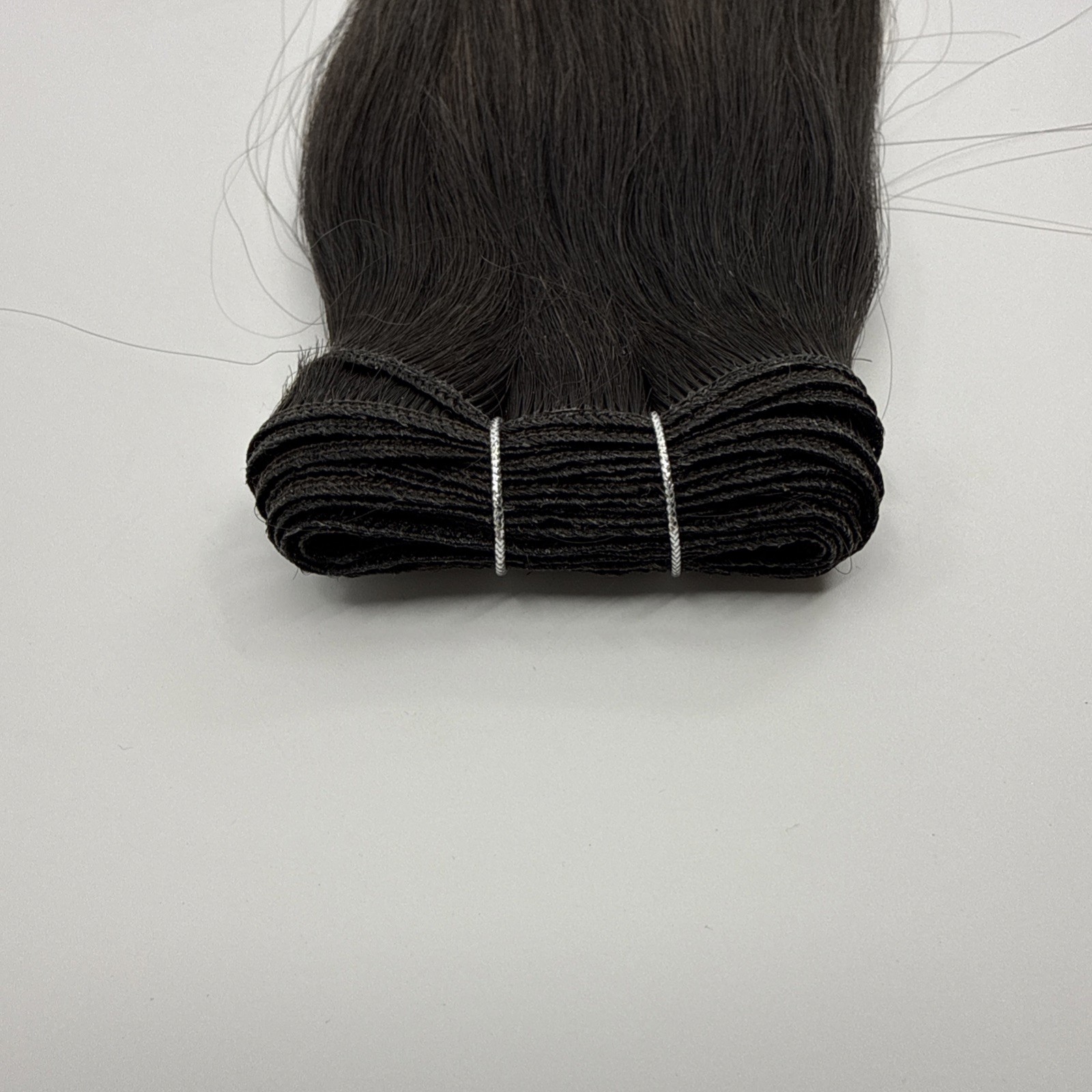 Donna Bella Hybrid Weft Extension FULL Pack 18” Ombré #1B/6 Human Remy Hair NEW