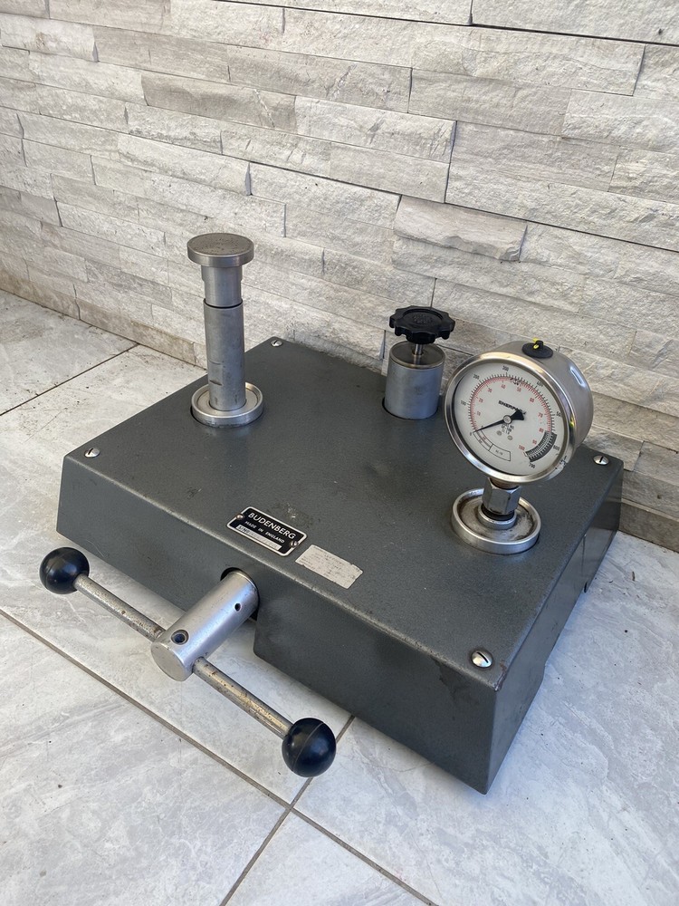 Budenberg Dead Weight Tester