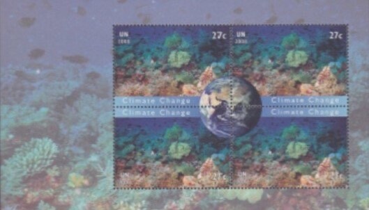 [OOS] UN New York #MiMH13 MNH Booklet 2008 Climate Change Shell Desert [970]