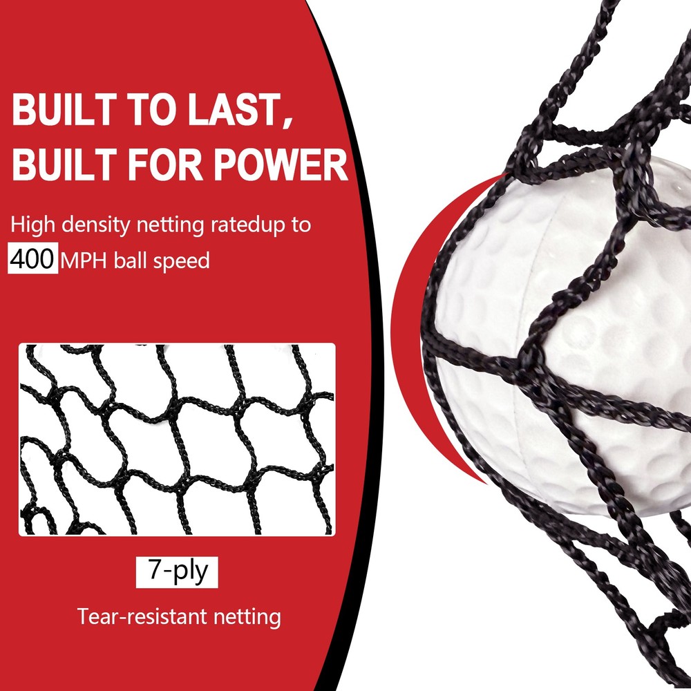 7X10FT Pop Up Golf Hitting Chipping Practice Net for Outdoor with Target zone