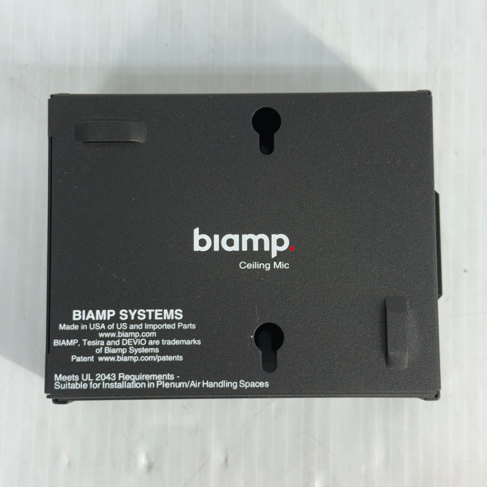 Biamp Devio DCM-1 White Ceiling Microphone Kit 911.0488.900 - New Open Box