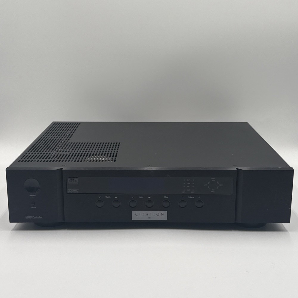 Harman International Citation 5.0 AV Controller Preamp NO REMOTE