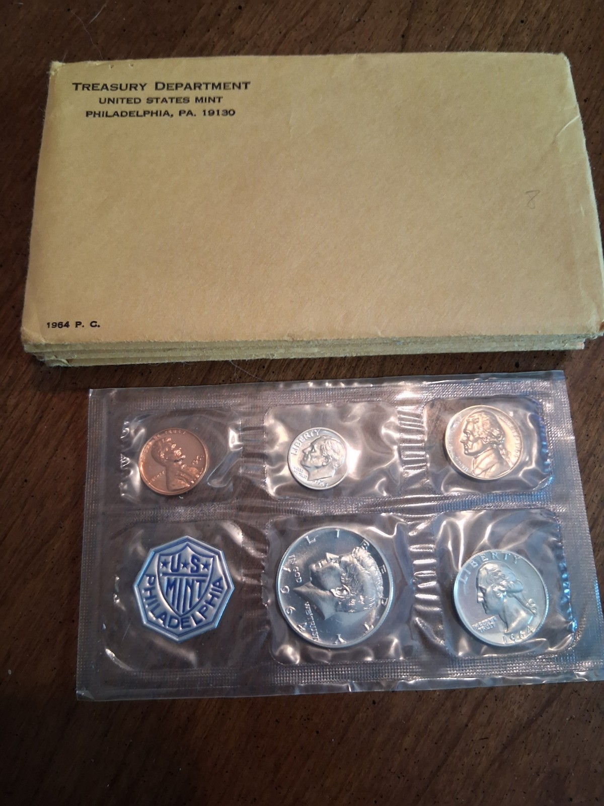 1964 P U.S. Proof Set, OGP with insert, (HQ0017)