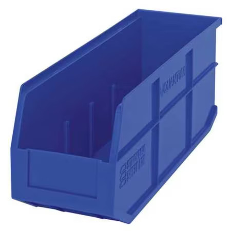 Quantum Storage Systems Ssb461bl Shelf Storage Bin, Polypropylene, Blue, 7 In