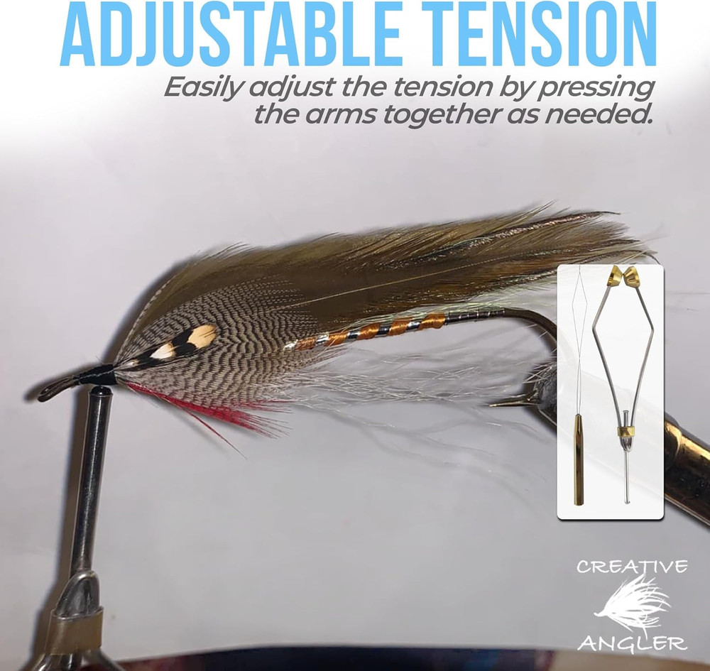 Fly Tying Bobbin and Threader Combo - Essential Fly Tying Tools, Durable Fly Tyi