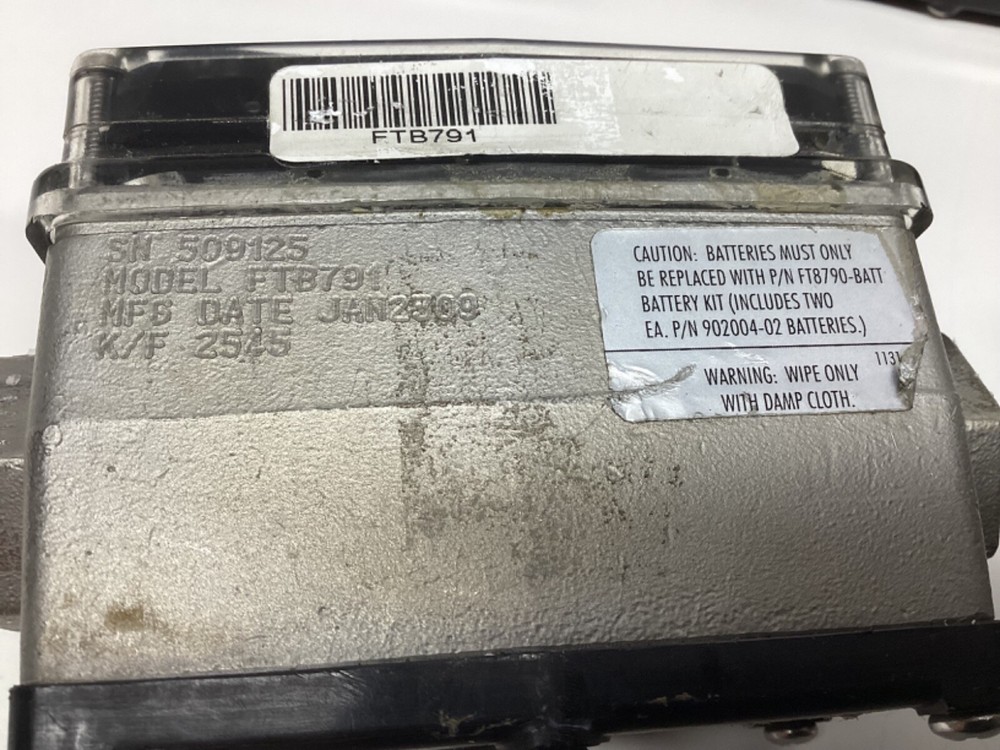 OMEGA ENGINEERING FLOW METER LCD DISPLAY FTB791 PARTS ONLY UNABLE TO TEST