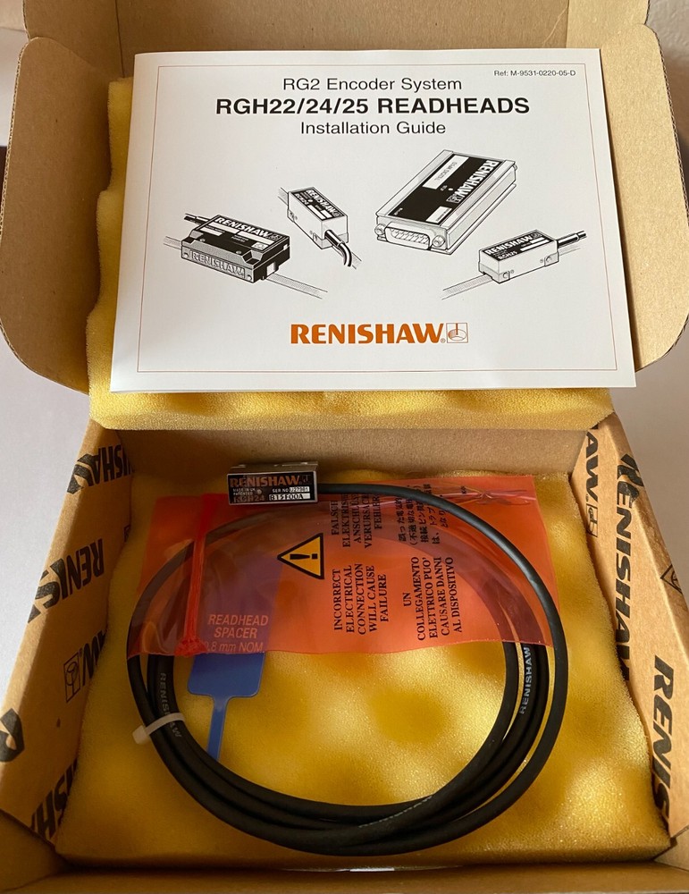 Renishaw RGH24B15F00A readhead 1vpp 1.5m incremental encoder