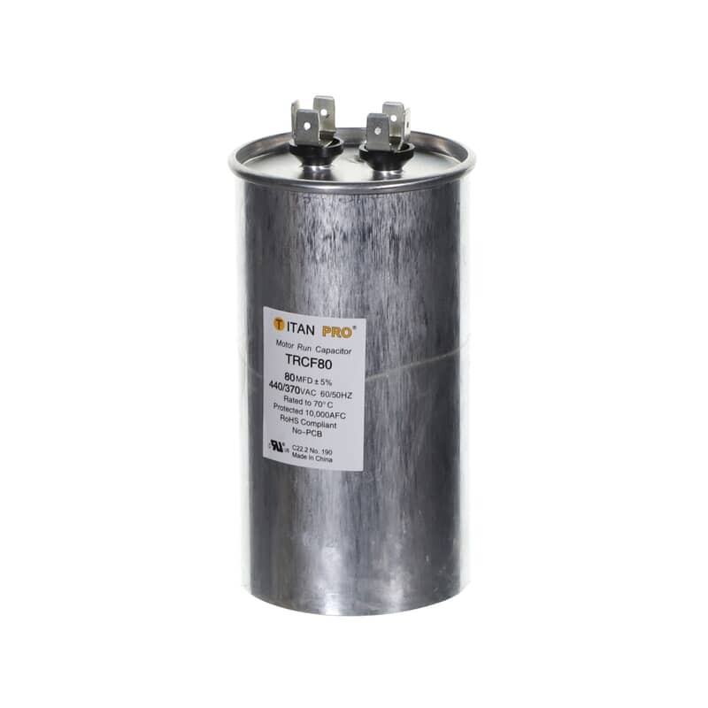 Packard TRCF80 Capacitor 80F 370/440V Round OEM Replacement