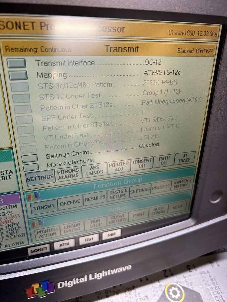 DIGITAL LIGHTWAVE ASA-PKG-OC3cA Network Info Test PC_CLEAN UNIT!_FAST SHIPPING!