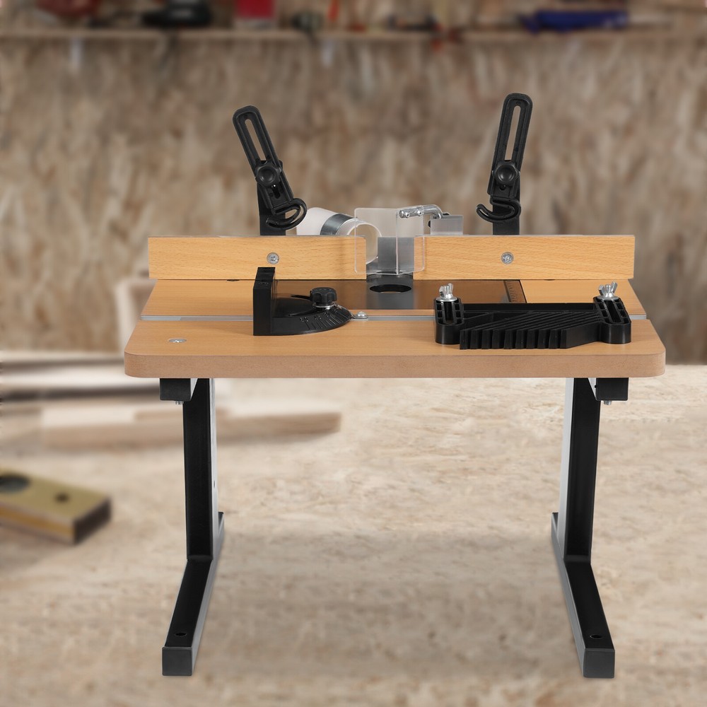 200kg/440.92lbs MDF Router Table Rectangle Tabletop Woodworking Router Table