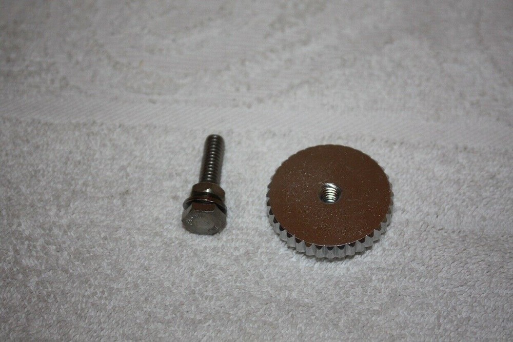 1/4 - 20 Threaded Thumb Screw Knobs for Camera or Spotting Scope Aluminum