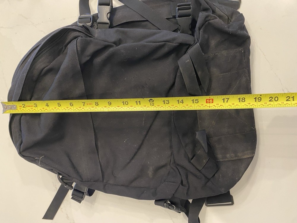 Blackhawk 3-Day Assault Tactical Backpack Black Adjustable Straps