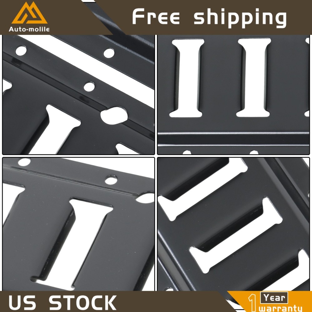 4' E Track Tie Down Rail 8 Pack Powder Coated Portable Tie Down Durable Flexible