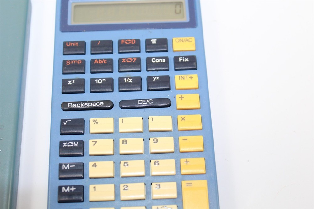 Texas Instruments Math Explorer Calculator Working Vintage