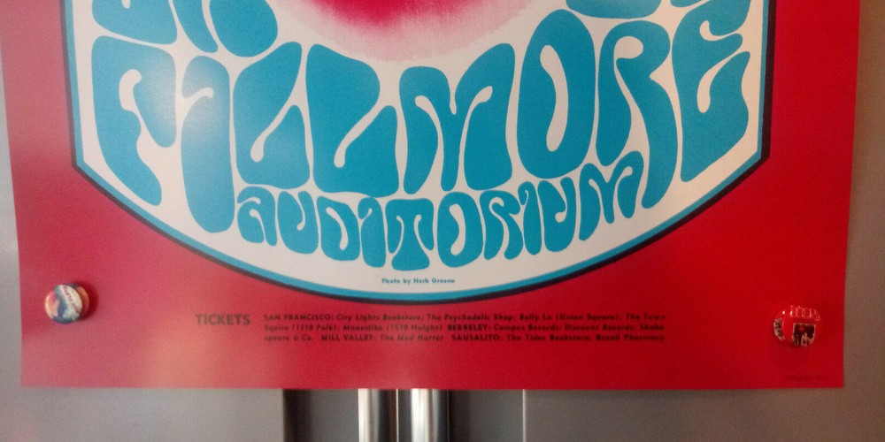 13th FLOOr ELeVatorS BG25-4 BiLL Graham FiLLmore PoSter