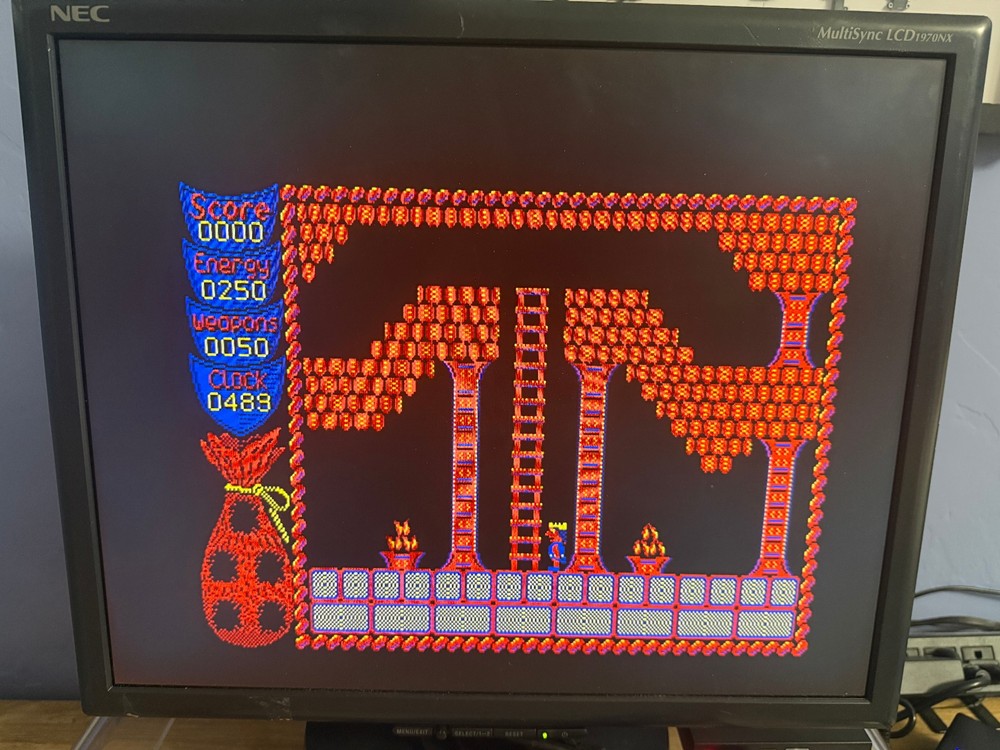 Plug & Play Acorn Electron Computer w/Plus 1, Mega Game and View Carts